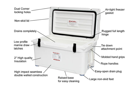 Engel Cooler Features