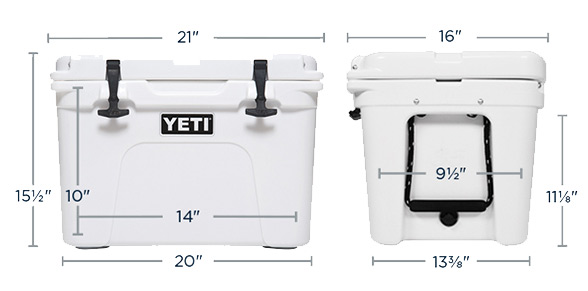 Yeti Tundra 35 Dimensions